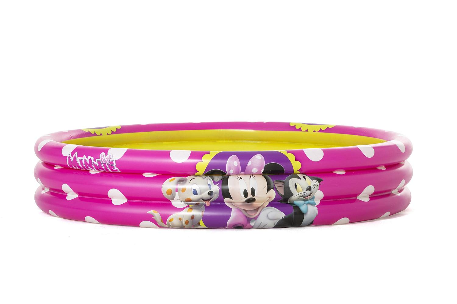 Детский надувной бассейн 122x25см "Minnie Mouse" 140л, от 2 лет фото 4